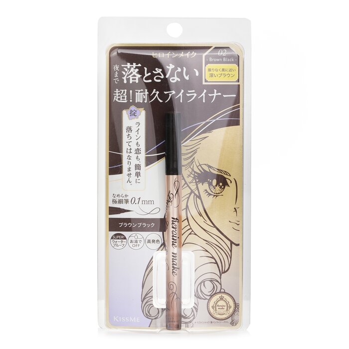 KISS ME Heroine Make Prime Liquid Eyeliner Rich Keep 0.4ml/0.0133ozProduct Thumbnail