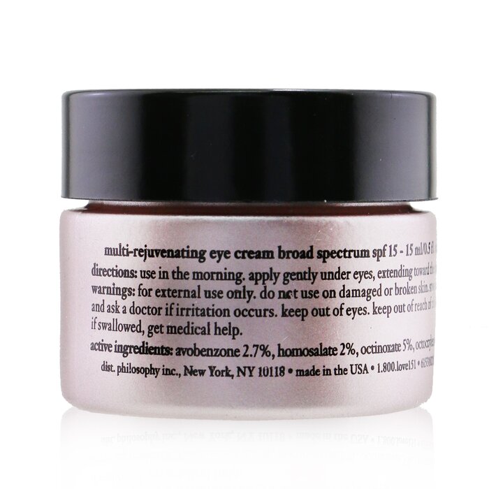 Philosophy Ultimate Miracle Worker Eye SPF 15 (Exp. Date: 04/2022) 15ml/0.5ozProduct Thumbnail