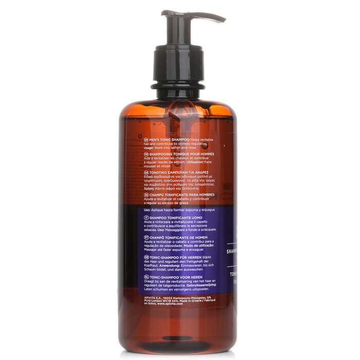 Apivita Men's Tonic Shampoo with Hippophae TC & Rosemary (For Thinning Hair) 500ml/16.9ozProduct Thumbnail