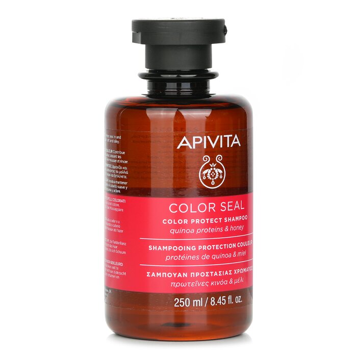Apivita Color Seal Color Protect Shampoo with Quinoa Proteins & Honey (For Colored Hair) 250ml/8.45ozProduct Thumbnail