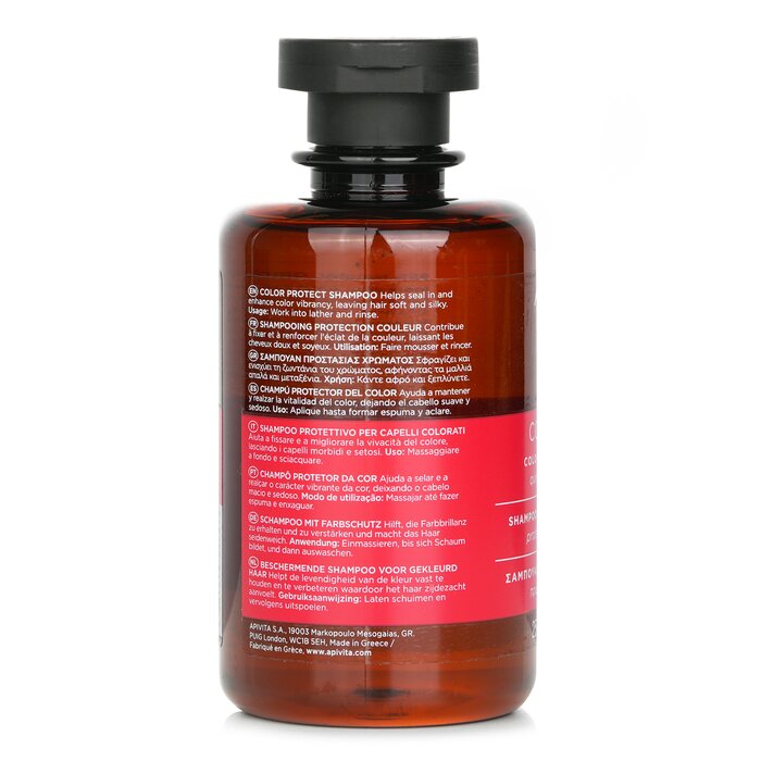 Apivita Color Seal Color Protect Shampoo with Quinoa Proteins & Honey (For Colored Hair) 250ml/8.45ozProduct Thumbnail