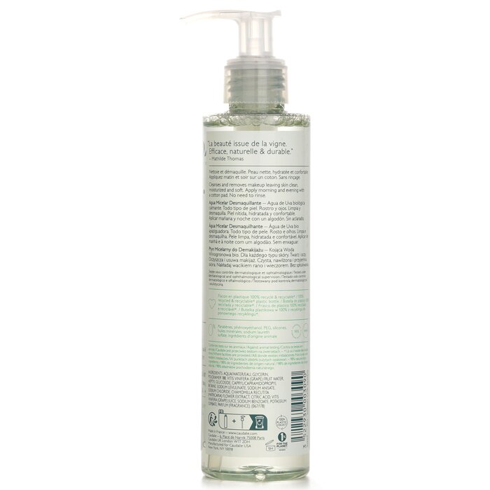 Caudalie Vinoclean Micellar Cleansing Water (Face & Eyes) 200ml/6.7ozProduct Thumbnail