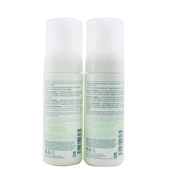 Caudalie Vinoclean Instant Foaming Cleanser Duo 2x150ml/5ozProduct Thumbnail
