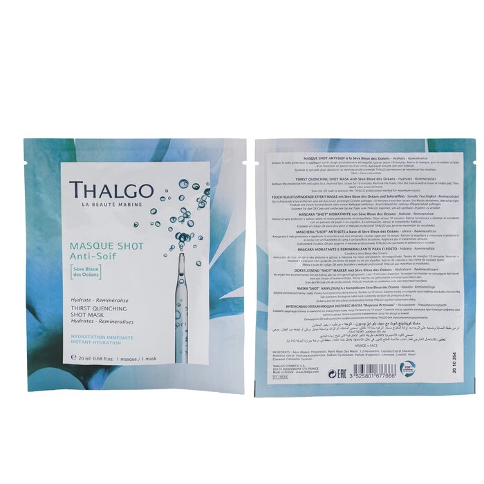 Thalgo Masque Shot Thirst Quenching Shot Маска 20ml/0.68ozProduct Thumbnail