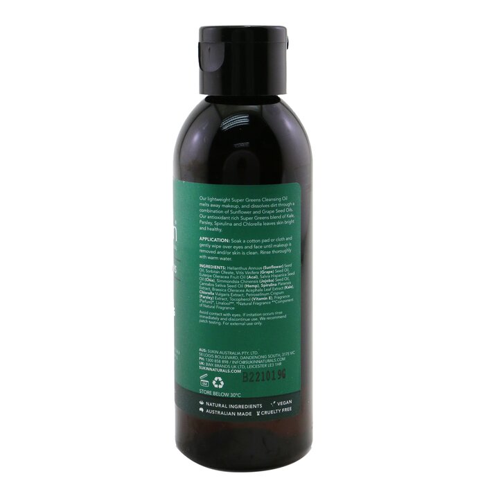 Sukin Super Greens Cleansing Oil (All Skin Types) 125ml/4.23ozProduct Thumbnail
