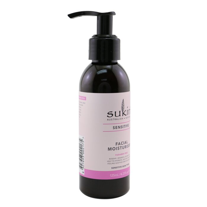 Sukin Sensitive Facial Moisturiser (Sensitive Skin Types) 125ml/4.23ozProduct Thumbnail