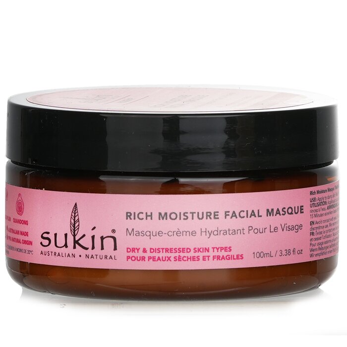 Sukin Rosehip Mascarilla Facial Hidratación Rica (Piel Seca & Estresada) 100ml/3.38ozProduct Thumbnail