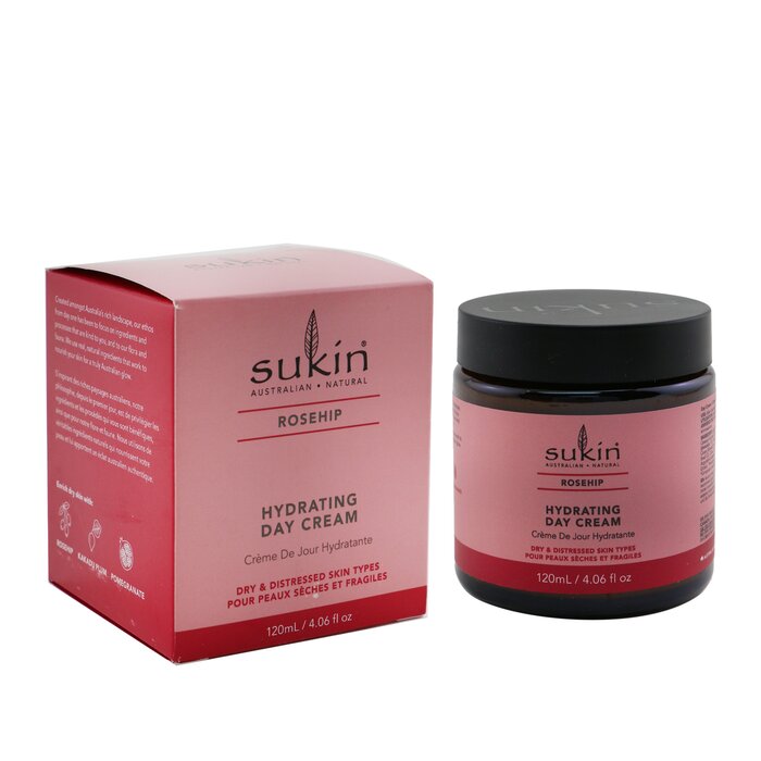 Sukin Rosehip Hydrating Day Cream (Dry & Distressed Skin Types) 120ml/4.06ozProduct Thumbnail
