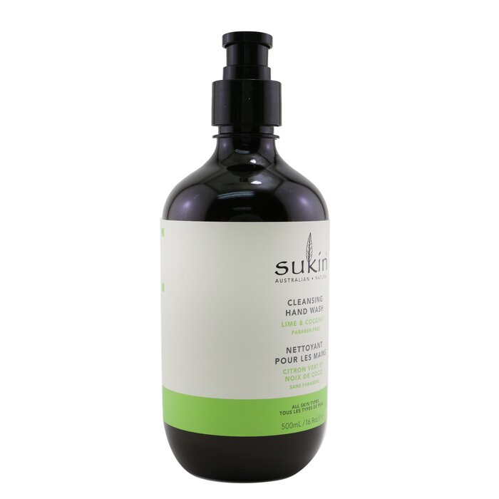 Sukin Cleansing Hand Wash - Lime & Coconut (All Skin Types) 500ml/16.9ozProduct Thumbnail