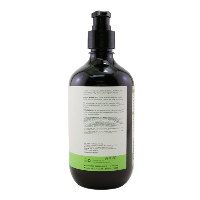 Sukin Cleansing Hand Wash - Lime & Coconut (All Skin Types) 500ml/16.9ozProduct Thumbnail