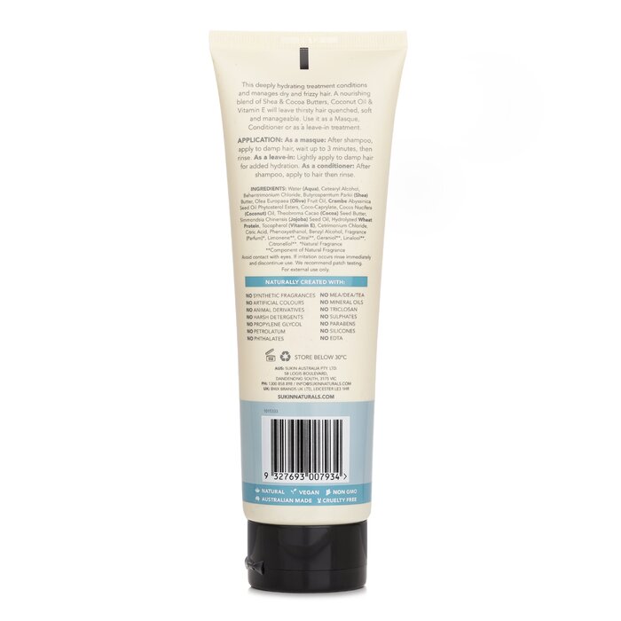 Sukin Hydrating Replenishing Hair Masque (For Dry Hair Types) 200ml/6.76ozProduct Thumbnail