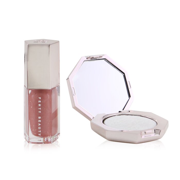 Fenty Beauty by Rihanna Diamond Bomb Baby Travel Luminizing Set (1x Highlighter, 1x Lip Luminizer) 2pcsProduct Thumbnail