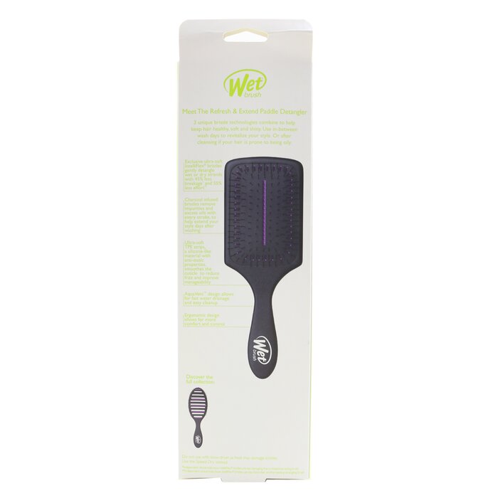 Wet Brush Квадратная Щетка для Волос с Углем 1pcProduct Thumbnail