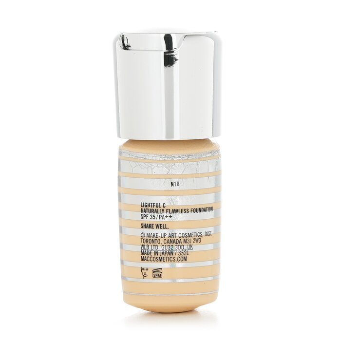 MAC Lightful C Naturally Flawless Foundation SPF 35 30ml/1ozProduct Thumbnail