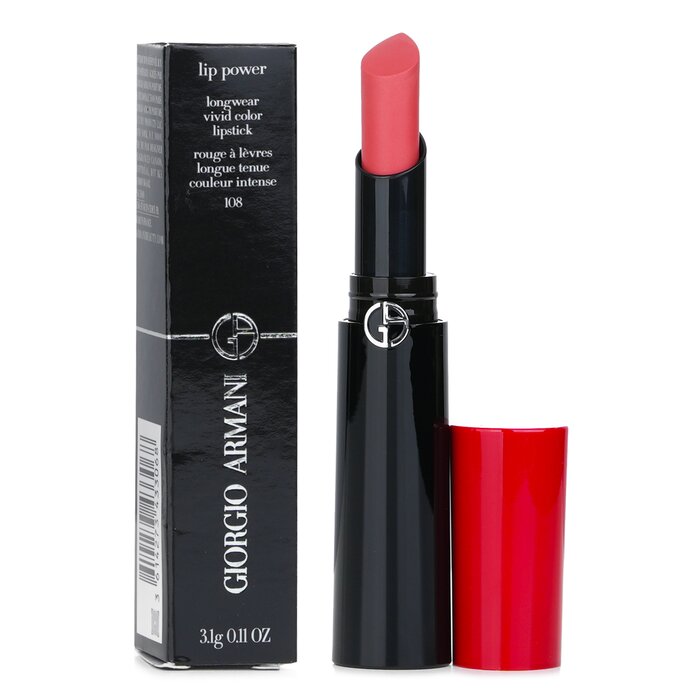 Giorgio Armani Lip Power Longwear Vivid Color Lipstick 3.1g/0.11ozProduct Thumbnail