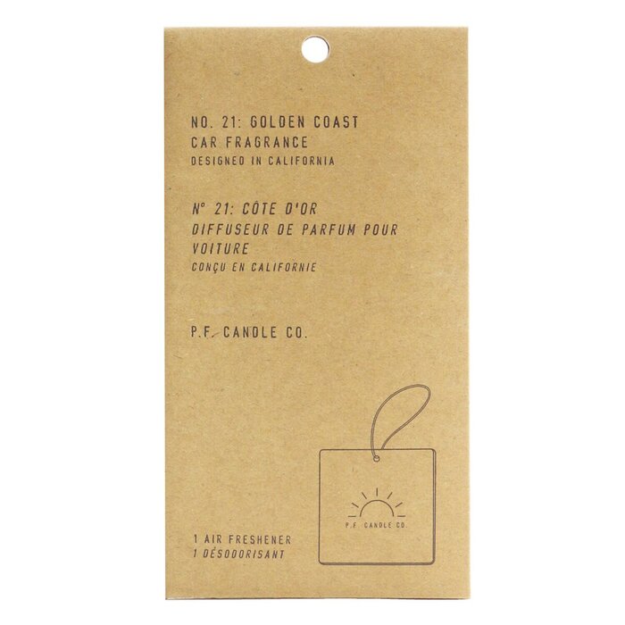 P.F. Candle Co. Car Fragrance - Golden Coast 1pcsProduct Thumbnail