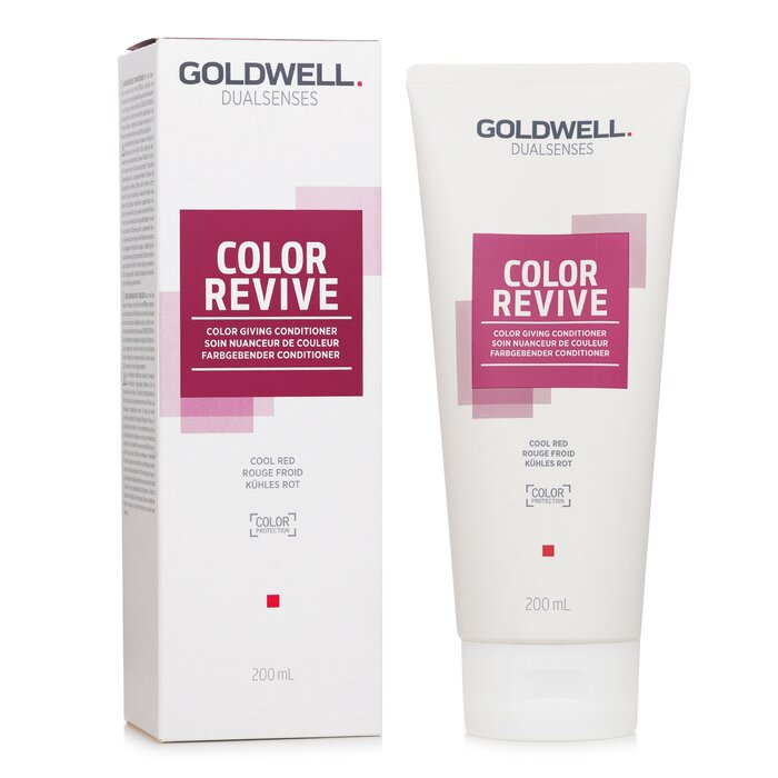 Goldwell Dual Senses Color Revive Color Giving Conditioner - # Cool Red (Box Slightly Damaged)  200ml/6.7ozProduct Thumbnail