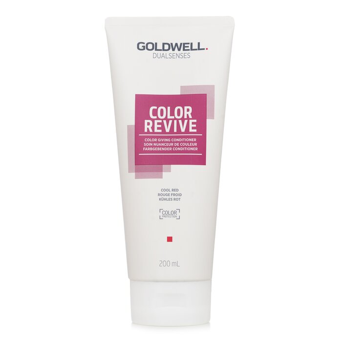 Goldwell Dual Senses Color Revive Color Giving Conditioner - # Cool Red (Box Slightly Damaged)  200ml/6.7ozProduct Thumbnail