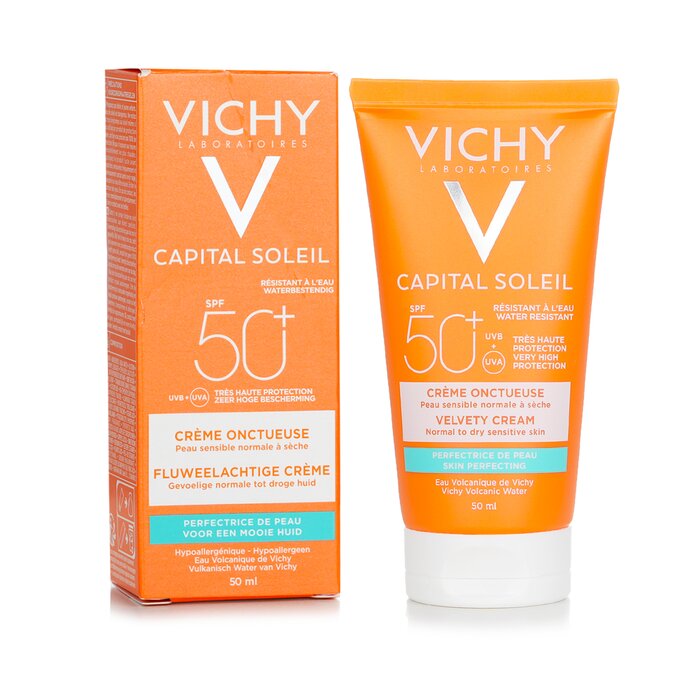 Vichy - Capital Soleil Skin Perfecting Velvety Cream SPF 50 - Water ...
