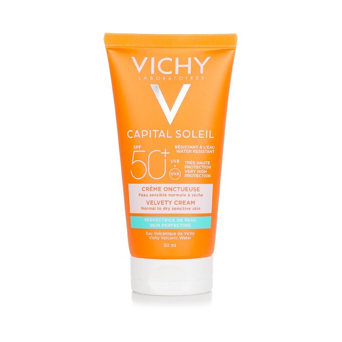 Vichy Capital Soleil Velvety Protective Cream SPF 50 - Water Resistant (Normal to Dry Skin)(Random Packaging) 50mlProduct Thumbnail