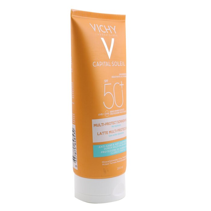 Vichy Capital Soleil Beach Protect Multi-Protection Milk SPF 50 (Water Resistant - Face & Body) 200ml/6.7ozProduct Thumbnail