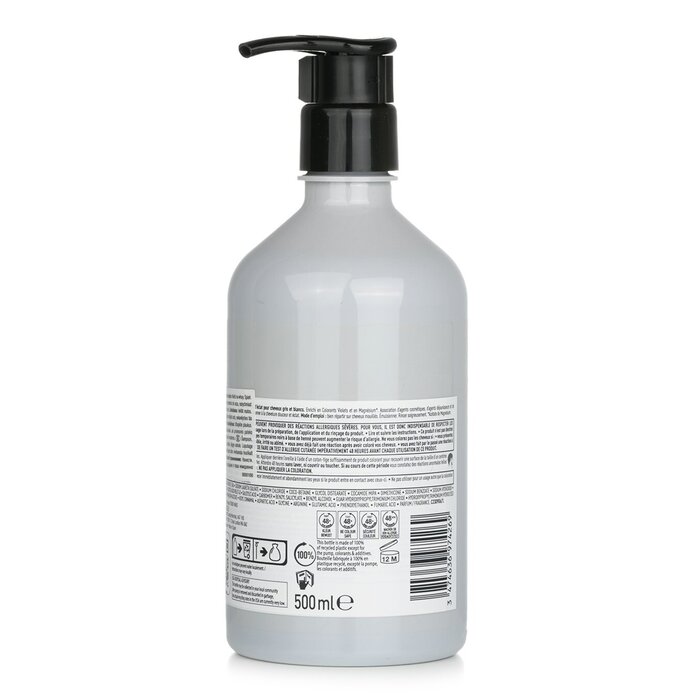 L'Oreal Professionnel Serie Expert - Silver Violet Dyes + Magnesium Neutralising and Brightening Shampoo (For Grey and White Hair) 500ml/16.9ozProduct Thumbnail