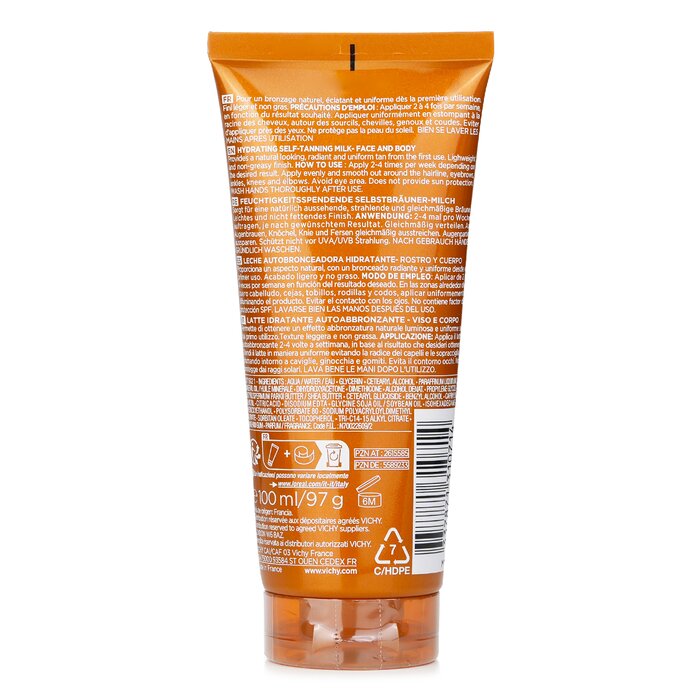 Vichy Capital Ideal Soleil Nawilżające mleczko samoopalające do twarzy i ciała 100ml/3.3ozProduct Thumbnail