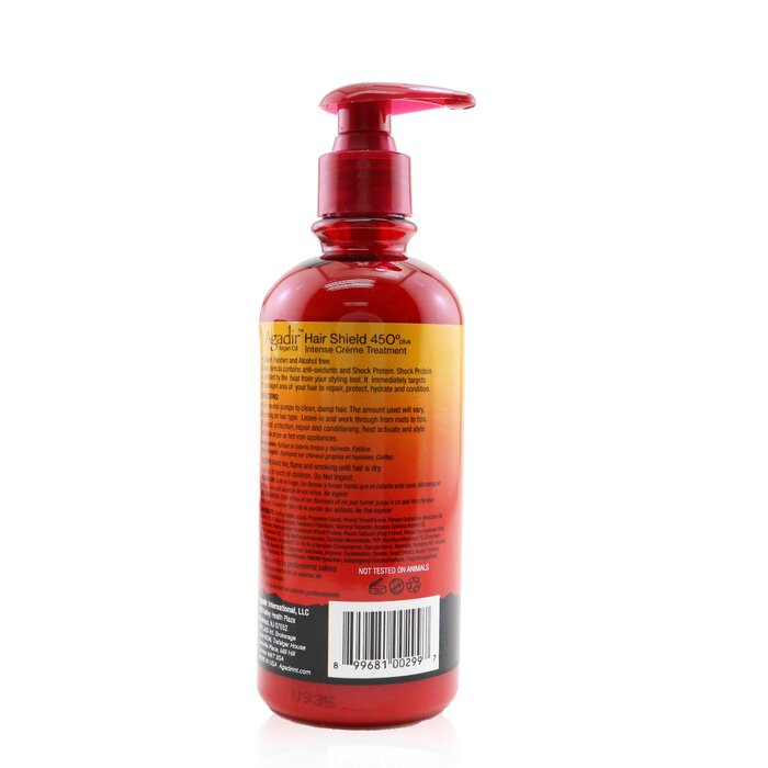 Agadir Argan Oil Hair Shield 450 Plus Intense Creme Treatment -For All Hair Types (Bottle Slightly Dented) 295.7ml/10ozProduct Thumbnail