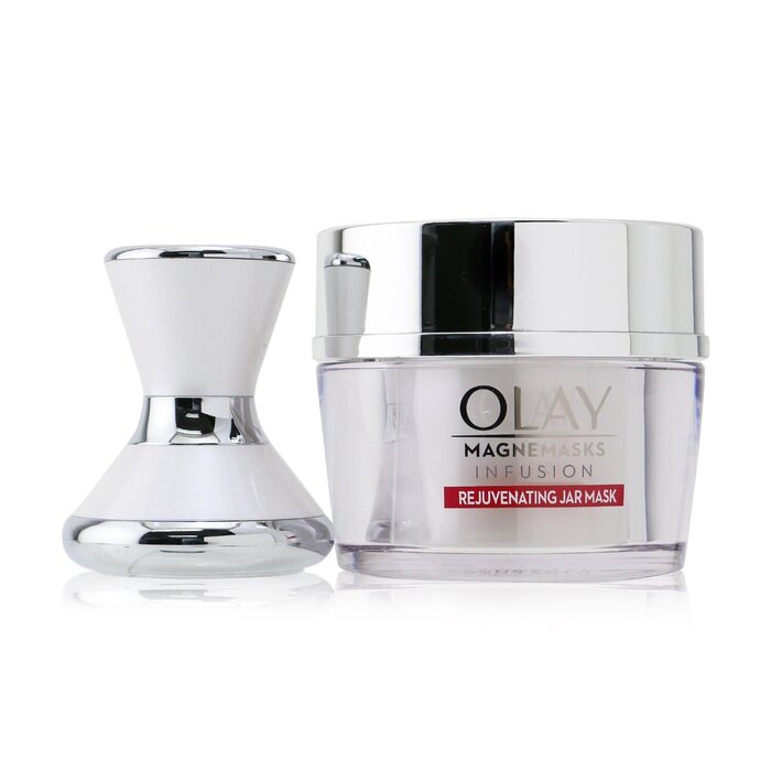 Olay Magnemasks Infusion Rejuvenating Starter Kit - For Fine Lines & Lack Of Firmness : 1x Magnectic Infusfer + 1x Rejuvenating 2pcsProduct Thumbnail