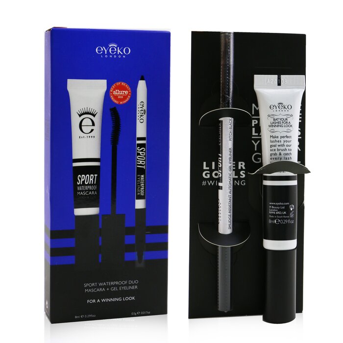 Eyeko Sport Waterproof Duo (1x Mascara + 1x Gel Eyeliner) 2pcsProduct Thumbnail