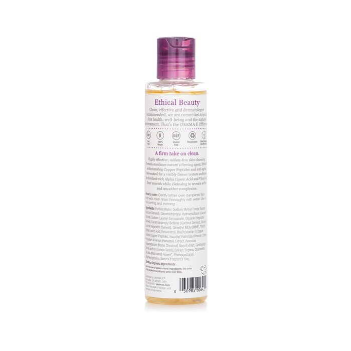Derma E Firm + Lift Skin Firming Antioxidant Cleanser 175ml/6ozProduct Thumbnail