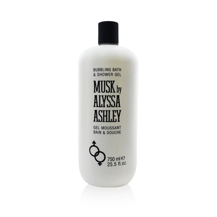 Alyssa Ashley Musk Bubbling Bath & Shower Gel 750ml/25.5ozProduct Thumbnail