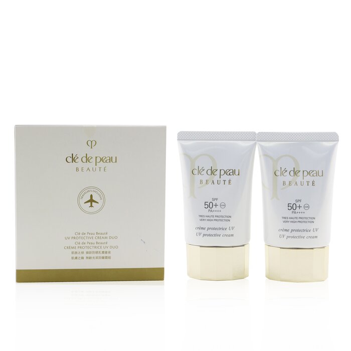 Cle De Peau UV Protective Cream SPF 50 Duo 2x50ml/1.8oz