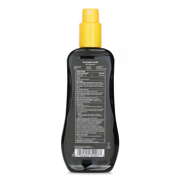 Australian Gold Hydrating Spray Oil Sunscreen SPF 4 237ml/8ozProduct Thumbnail