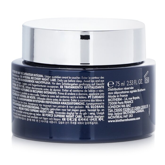 Biotherm Homme Force Supreme Black Regenerating Care 75ml/2.53ozProduct Thumbnail