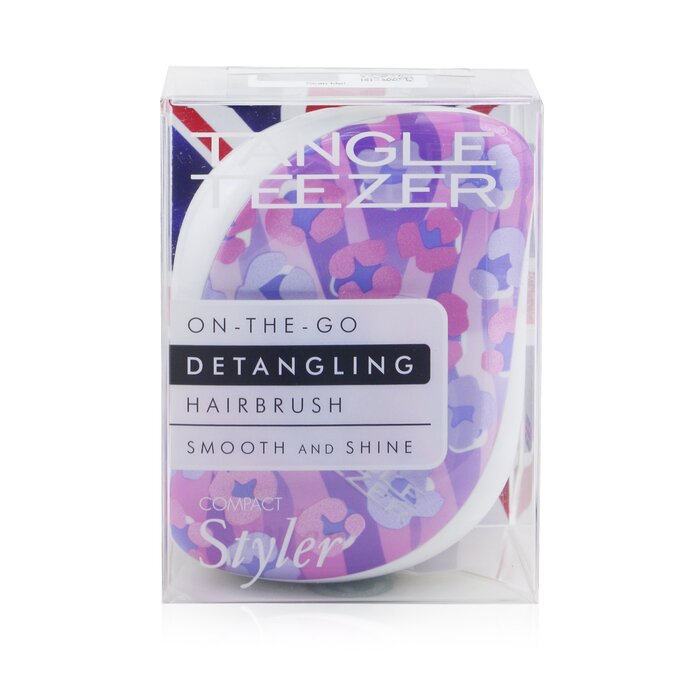 Tangle Teezer Compact Styler On-The-Go Detangling Hair Brush - # Digit. Leopard 1pcProduct Thumbnail