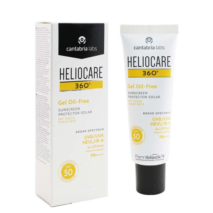 Heliocare by Cantabria Labs Heliocare 360 Gel - Oil Free (Dry Touch) SPF50 50ml/1.7ozProduct Thumbnail