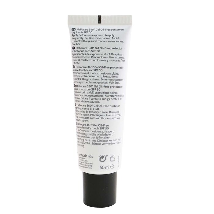 Heliocare by Cantabria Labs Heliocare 360 Gel - Oil Free (Dry Touch) SPF50 50ml/1.7ozProduct Thumbnail