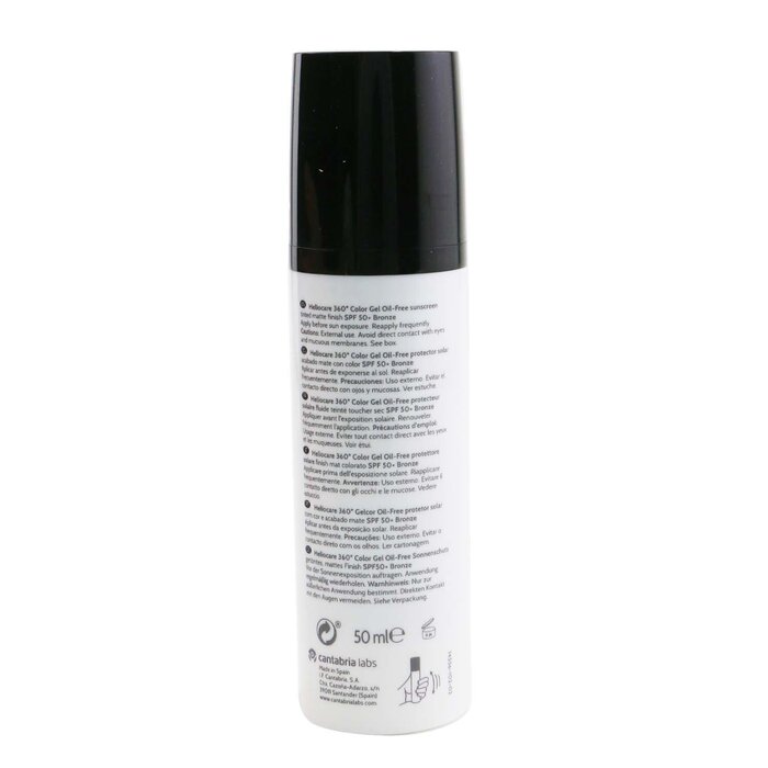 Heliocare by Cantabria Labs Heliocare 360 Color Gel - Oil Free (Tinted Matte Finish) SPF50 50ml/1.7ozProduct Thumbnail