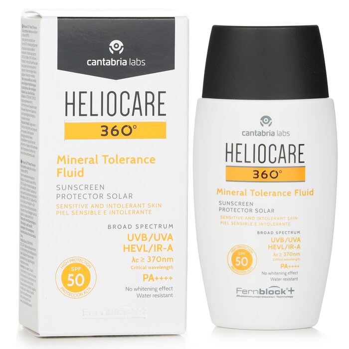 Heliocare by Cantabria Labs Heliocare 360 Mineral Tolerance Fluid SPF50 50ml/1.7ozProduct Thumbnail