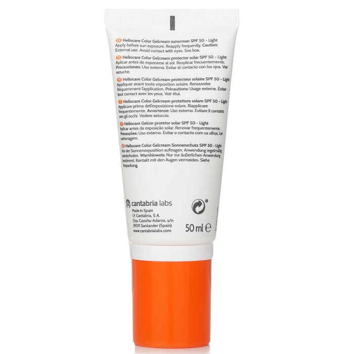 Heliocare by Cantabria Labs Heliocare Color Gelcream SPF50 50ml/1.7ozProduct Thumbnail