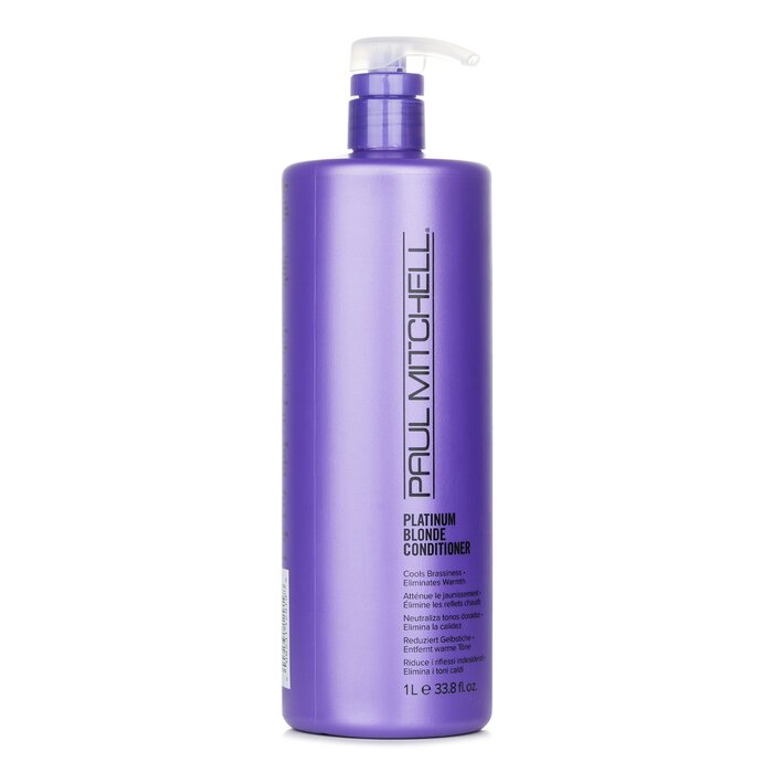 Paul Mitchell Platinum Blonde Conditioner (Cools Brassiness - Eliminates Warmth)  1000ml/33.8ozProduct Thumbnail