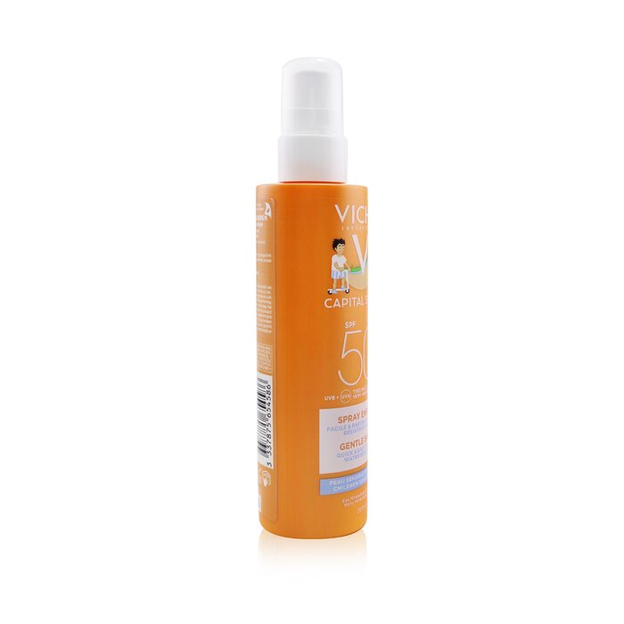 Vichy Capital Soleil Gentle Spray SPF 50 - For Children Sensitive Skin (Water Resistant) 200ml/6.7ozProduct Thumbnail