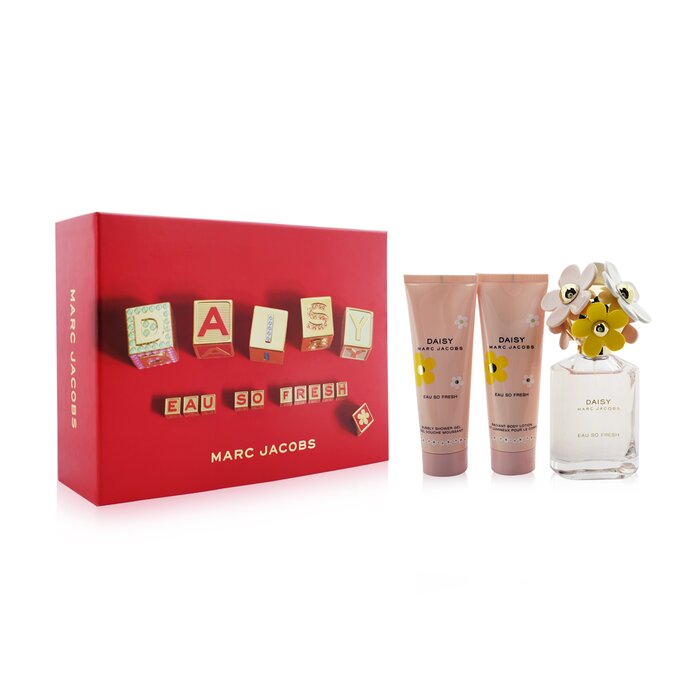 Marc Jacobs Daisy Eau So Fresh Coffret: Eau De Toilette Spray 75ml/2.5oz + Body Lotion 75ml/2.5oz + Shower Gel 75ml/2.5oz 3pcsProduct Thumbnail
