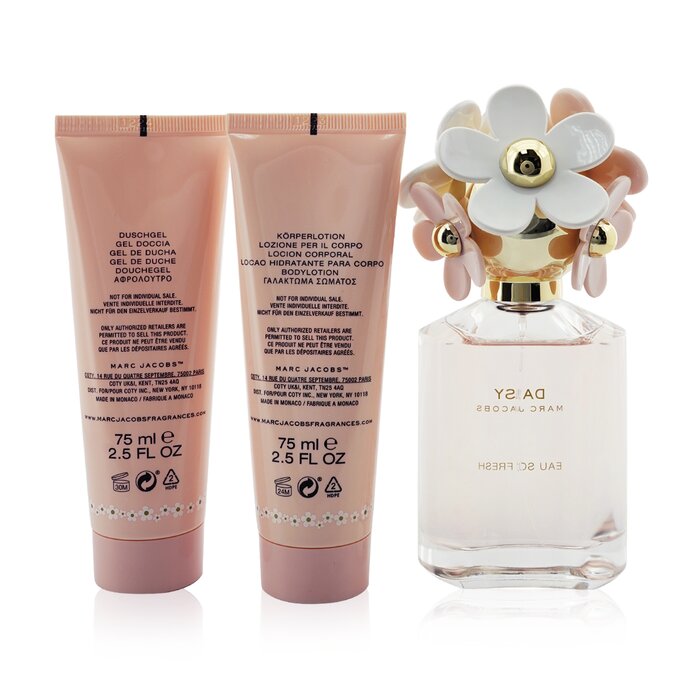 Marc Jacobs Daisy Eau So Fresh Coffret: Eau De Toilette Spray 75ml/2.5oz + Body Lotion 75ml/2.5oz + Shower Gel 75ml/2.5oz 3pcsProduct Thumbnail