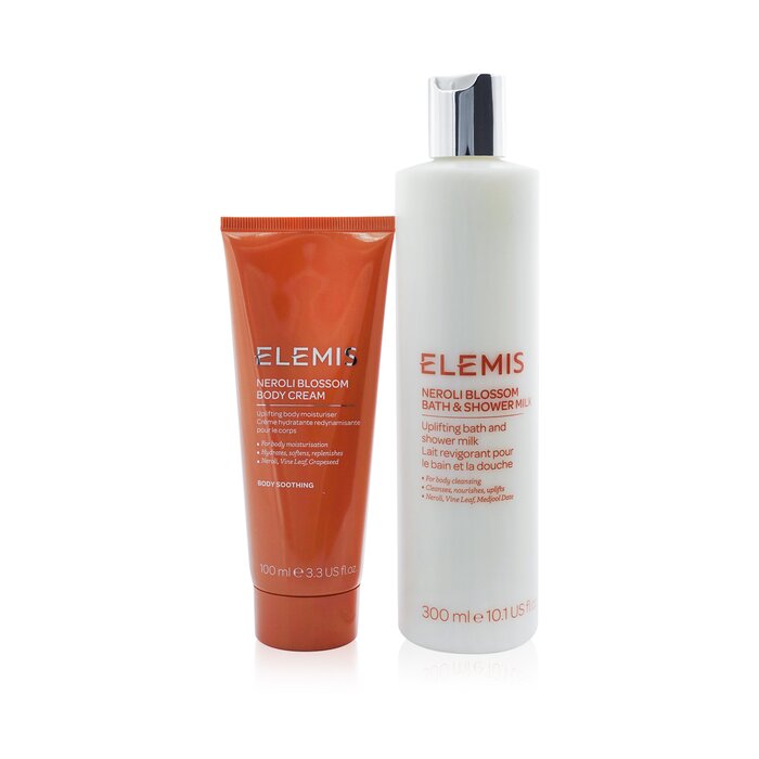 Elemis Neroli-Infused Body Duo Set: Neroli Blossom Bath & Shower Milk 300ml+ Neroli Blossom Body Cream 100ml  2pcsProduct Thumbnail