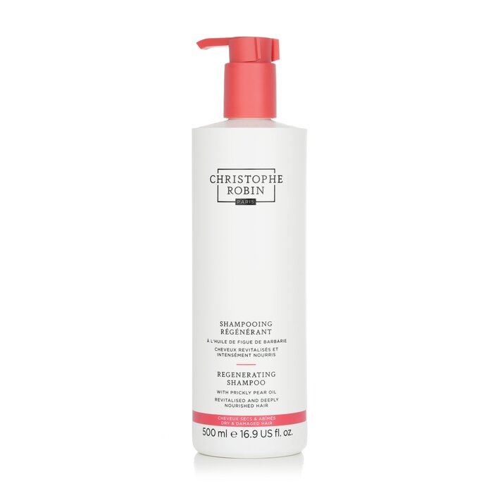 Christophe Robin Regenerating Shampoo with Prickly Pear Oil - Dry & Damaged Hair 500ml/16.9ozProduct Thumbnail