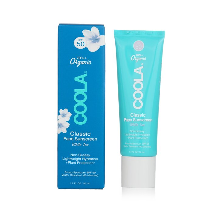 Coola Classic Face Organic Sunscreen Lotion SPF 50 - White Tea  50ml/1.7ozProduct Thumbnail