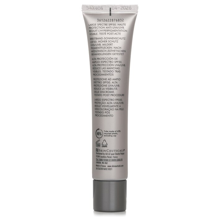 Skin Ceuticals Advanced Brightening UV Defense Sunscreen - Broad Spectrum SPF 50 High Protection UVA/UVB 40ml/1.3ozProduct Thumbnail