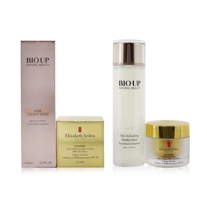 Elizabeth Arden Ceramide Lift and Firm Day Cream SPF 30 49g (Free: Natural Beauty BIO UP Treatment Essence 200ml) 2pcsProduct Thumbnail